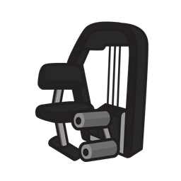 Seated Leg Curl Machine