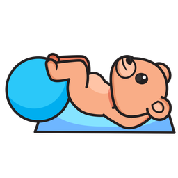Crunch - Legs On Exercise Ball